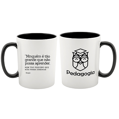 Caneca Personalizada Pedagogia Com Nome - Presente Especial