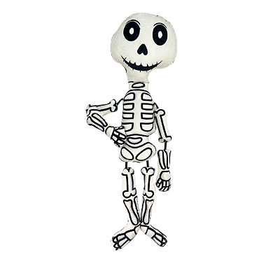 Almofada Halloween Formato Esqueleto 64cm
