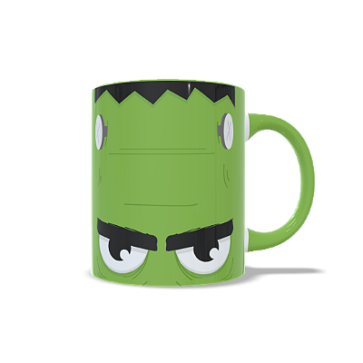 Caneca Frankstein – O Monstro Clássico na Sua Mão!