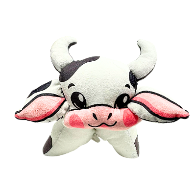 Almofada infantil Travesseiro Vaquinha fofa