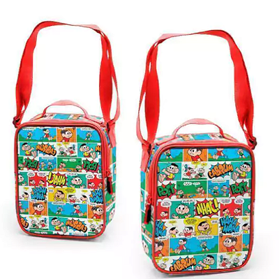 Shoulder Bag Térmica Quadrinhos Colorida - Turma da Mônica