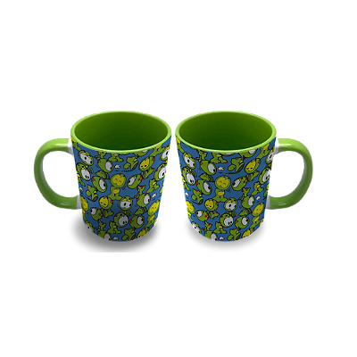 Caneca Porcelana 325ml Estampa Horácio - Turma do Horácio