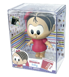 Fandombox Mônica Baby – Turma da Mônica | Colecionável Fofo e Perfeito para Presentear