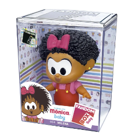 Fandombox Milena Baby – Turma da Mônica | Mini Colecionável Fofo e Perfeito para Presentear
