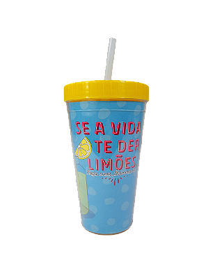 Copo Canudo Lhamastê 470ml