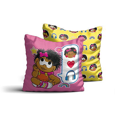 Almofada 35x35 Milena Monimoji - Turma da Mônica