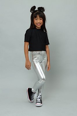 Legging metalizada