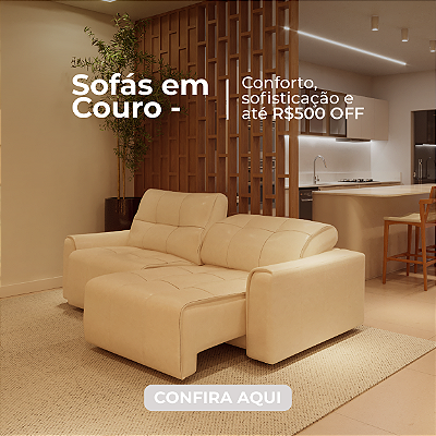 Cadeiras em Couro - Julho 2025