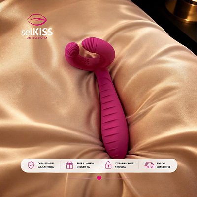 Vibrador de Ponto G e Clitóris