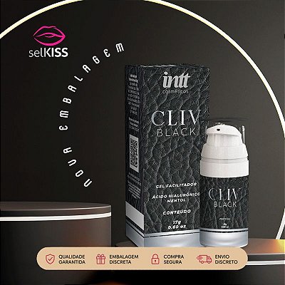 Gel Anal Dessensibilizante Cliv Black