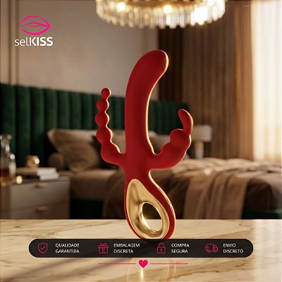 Vibrador de Ponto G e Clitóris
