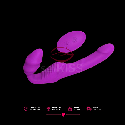Vibrador de Ponto G Duplo Strapless