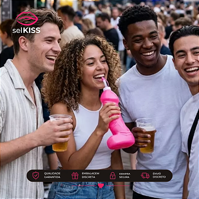 Garrafa de Água 1,1 L Pênis