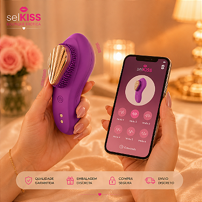 Vibrador de Calcinha Via APP