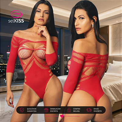 Body Meia Manga Longa
