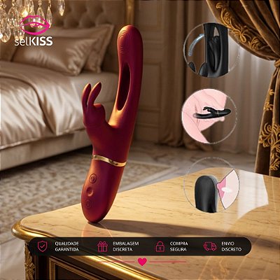 Vibrador de Ponto G e Clitóris