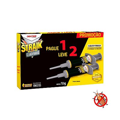 Straik Gel Mata-Baratas Pague 1 e Leve 2