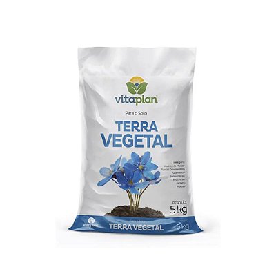Terra Vegetal Vitaplan 5Kg - Nutrição Completa para Suas Plantas