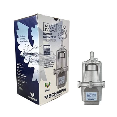 Motobomba Vibratória Rana 800 370w até 2.350 l/h - Scharpia