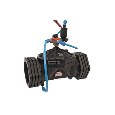 Válvula Elétrica 3" Baccara G500-EL90 + Válvula 1/8" N.O. 3 Vias + Conexões