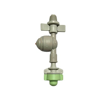 Nebulizador Coolnet Pro 1 Saída 5,5 l/h com Válvula Anti-drenante e Conector Rosca - 100 Unid.