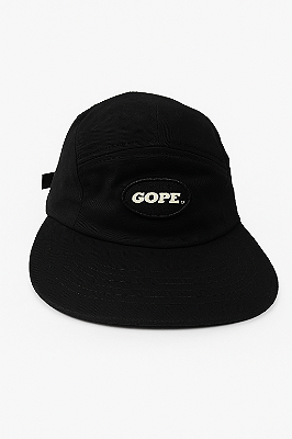 Five Panel Preto Glow in the Dark - Gope Skateboards