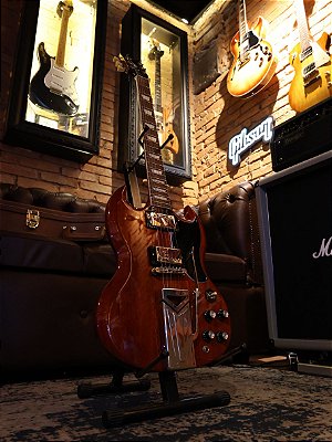 Gibson SG Standard 61 Sideways Vibrola Vintage Cherry (2021) -------- R$ 23.499,00
