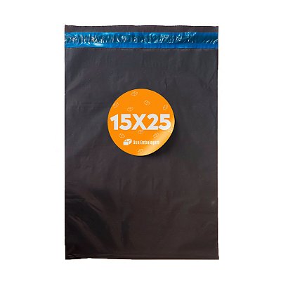 Envelope de Segurança para Correios  -  Cinza 15x25 cm | 15 x 25 cm