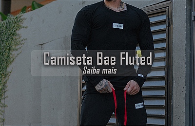 Camiseta Bae Fluted Black