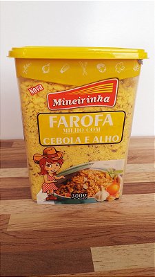 Farofa Mineirinha Milho com Cebola e Alho