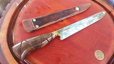 FACA ARTESANAL INOX CHURRASCO 9"
