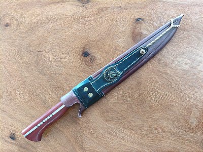 Faca gaúcha full tang 10” lâmina Brut Forj