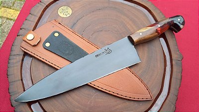 FACA ARTESANAL DO CHEF 8,5" ,CABO HIBRIDO