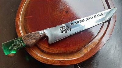 FACA ARTESANAL "O AGRO NÃO PARA"