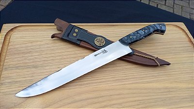 FACA CAMPEIRA INOX 10" , Cabo em Micarta