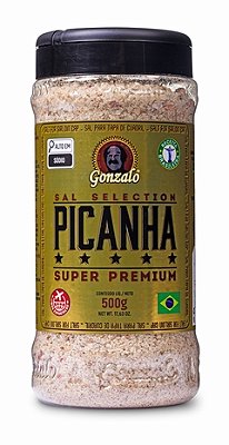 SAL PARA PICANHA SUPER PREMIUM 500G