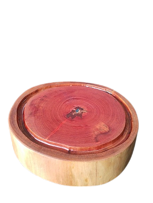 Tábua Rústica em Cedro Rosa (Pink Cedar)