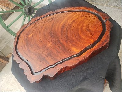 Tábua Rústica de Peroba Amarela