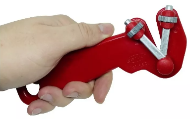 Afiador Amolador De Facas De Mão Vermelho