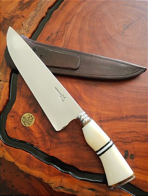 FACA PICANHEIRA 9" EM AÇO INOX 420C "AÇO CIRÚRGICO"