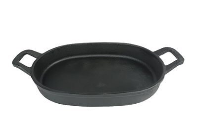 Forma De Ferro Assadeira Oval 35 X 24 X 5,5 Cm Sem Tampa Rig