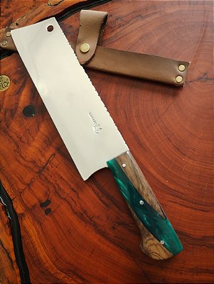 Cutelo CHEF em Aço Inox 10", Cabo Hibrido