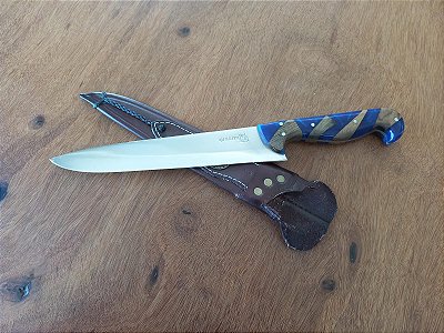 Faca Gaucha Sorocabana Full Tang 10″ , Cabo Hibrido