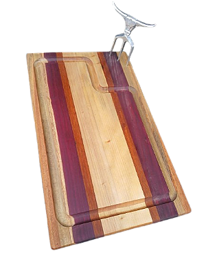 KIT TABUA MARCHETADA  COM TRIDENTE