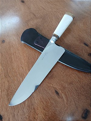 🔪 FACA 9” PICANHEIRA EM AÇO INOX – CORTE PRECISO, ESTILO INCONFUNDÍVEL!