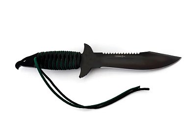 Faca Tática Zakharov Garra do Falcão 7" na Bainha de Couro