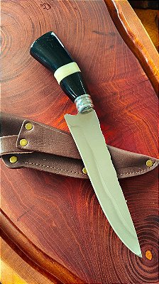 FACA ARTESANAL INOX 7" CABO RESINA