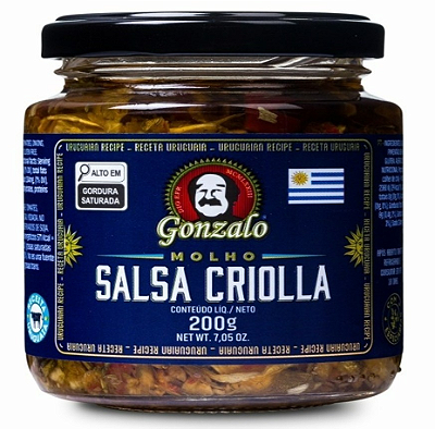 Molho Salsa Criolla 200gr