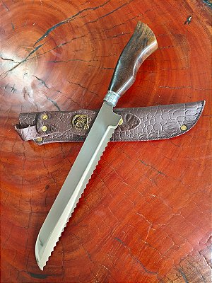 🔪 FACA DE PÃO ARTESANAL – QUALIDADE E ELEGÂNCIA 🔪