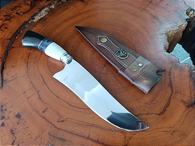 Faca Picanheira 8 Polegadas – Lâmina Larga em Inox